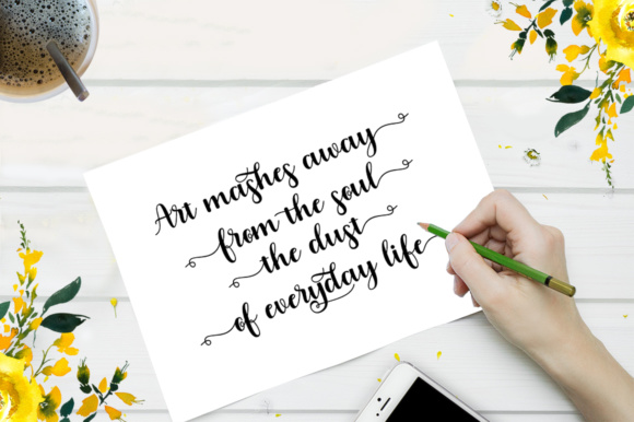 Girly Love Font - Preview 5