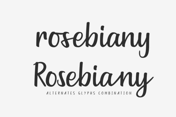 Goldiana Script Font - Preview 2