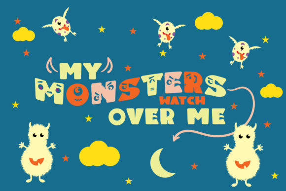Grey Monster Font - Preview 1