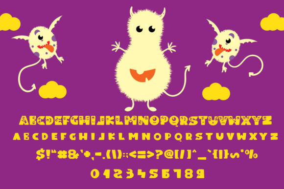 Grey Monster Font - Preview 2