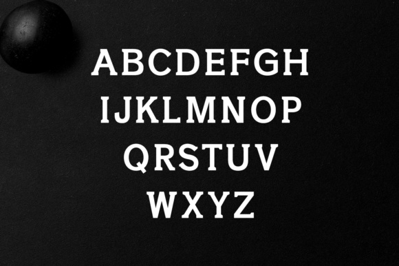 Immani Serif Font PNG with transparent background - Preview 1