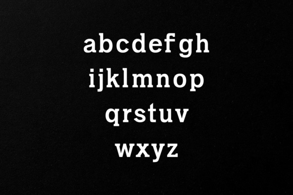 Immani Serif Font PNG with transparent background - Preview 2