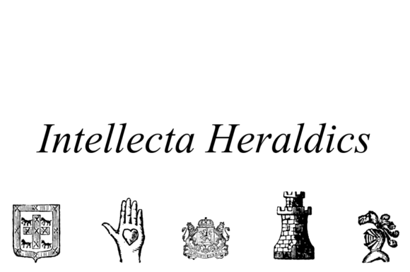 Intellecta Heraldics Font PNG with transparent background - Preview 2