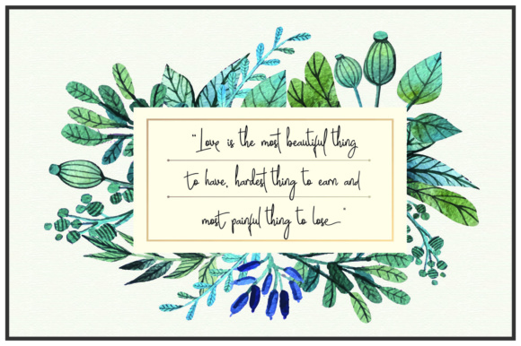 Janesville Script Font PNG with transparent background - Preview 3