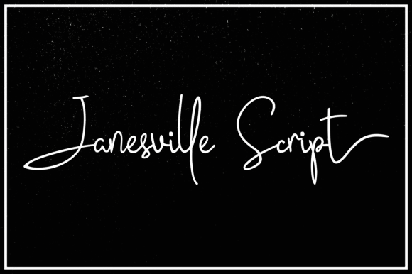 Janesville Script Font PNG with transparent background - Preview 6
