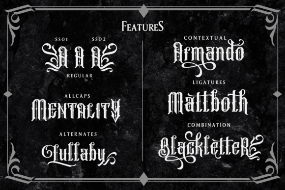 Katheryna Font PNG with transparent background - Preview 3