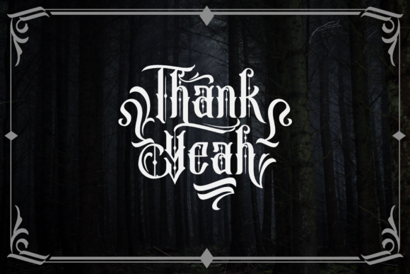 Katheryna Font PNG with transparent background - Preview 6