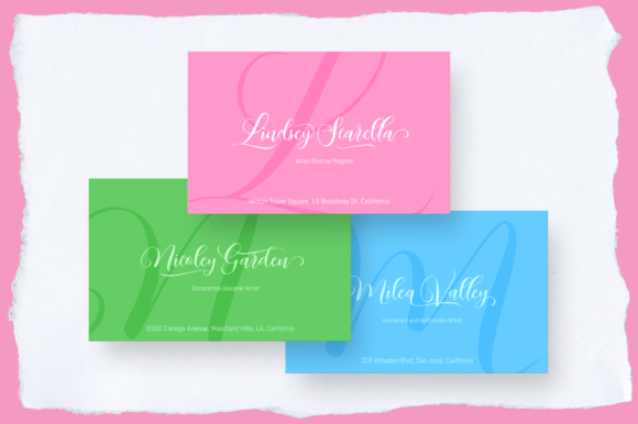 Kimberly Script Font - Preview 1