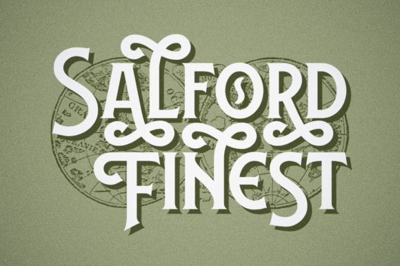 Lansdowne Font font preview - 2