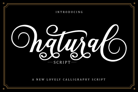 Natural Script Script & Handwritten Font By Musafir LAB