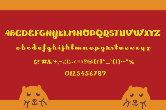Oh Gosh! Font PNG with transparent background - Preview 2