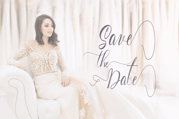 Paula Eva Script Font PNG with transparent background - Preview 3