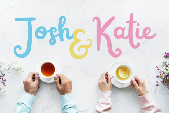 Railey Script Font PNG with transparent background - Preview 1