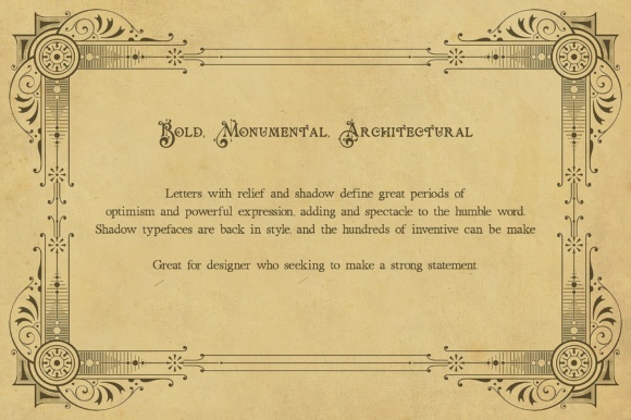 Renaissance Garden Font PNG with transparent background - Preview 5