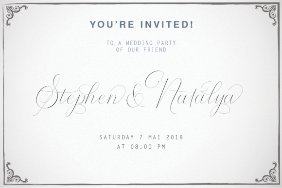Rodanthe Duo Font PNG with transparent background - Preview 4