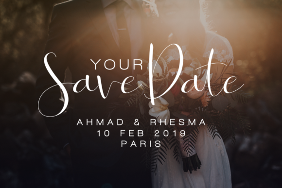 Roselyne Script Font PNG with transparent background - Preview 1