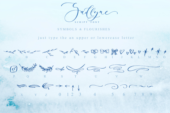Sadlyne Font font preview - 4