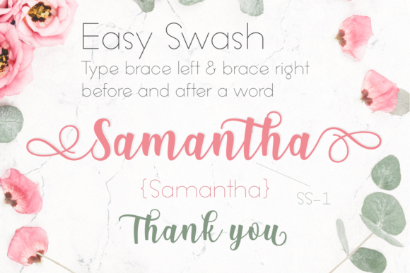 Shink Font PNG with transparent background - Preview 2