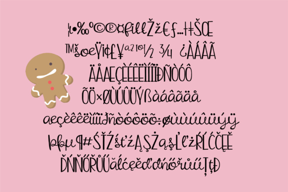 Shugarpie Honeybunch Font PNG with transparent background - Preview 2