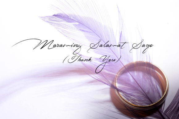 Signarita Zhai Font PNG with transparent background - Preview 2