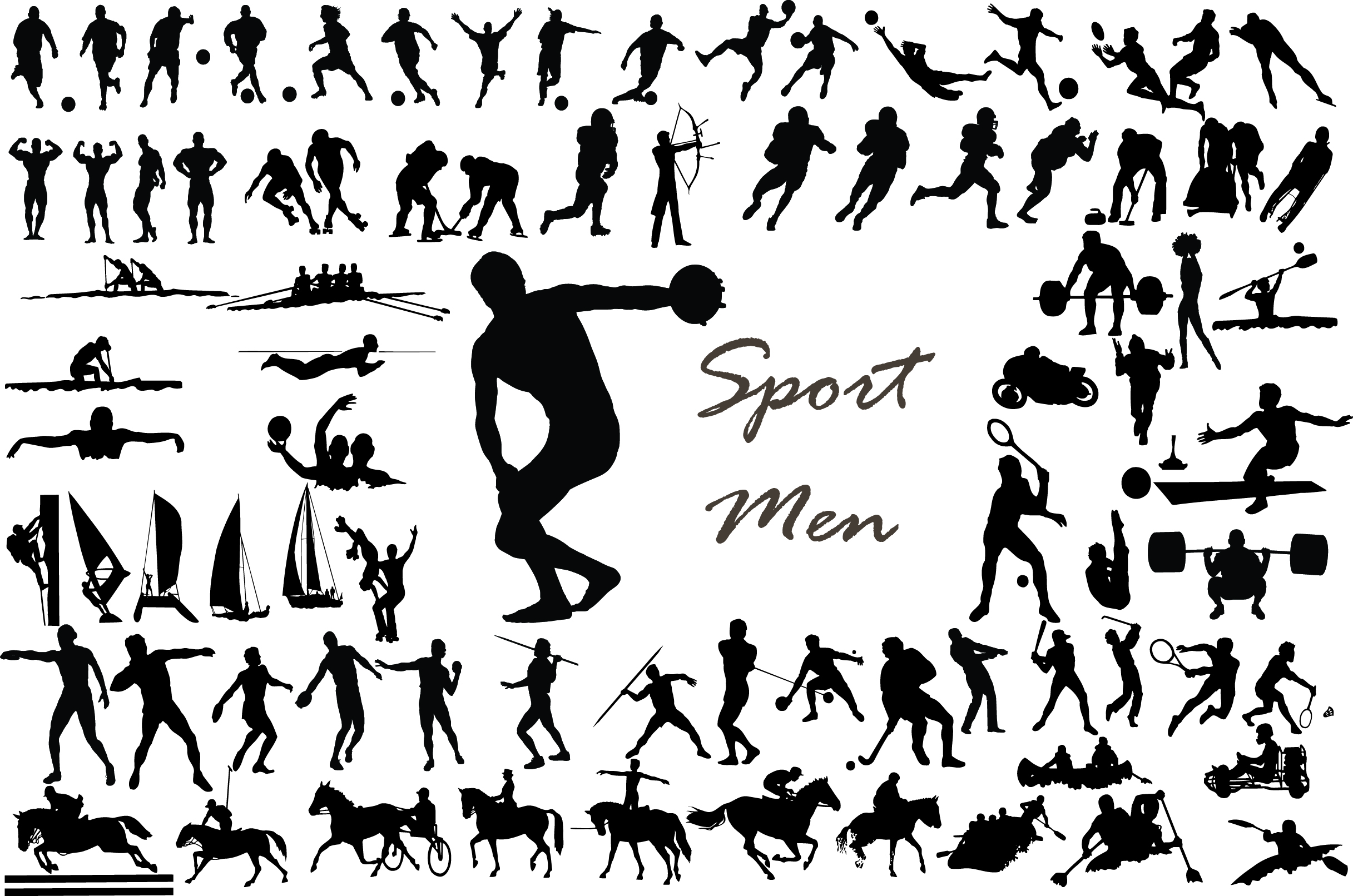 Sports Set Graphic by Best_Store · Creative Fabrica