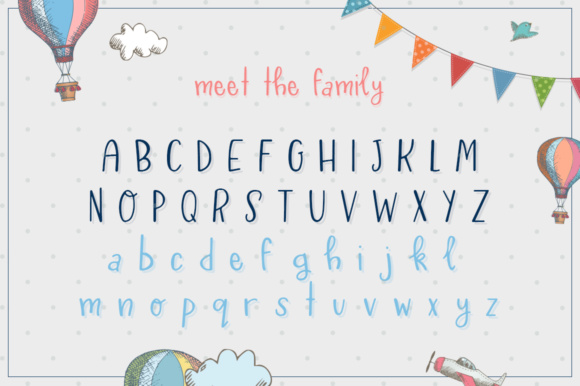 Air Balloon Font - Preview 3