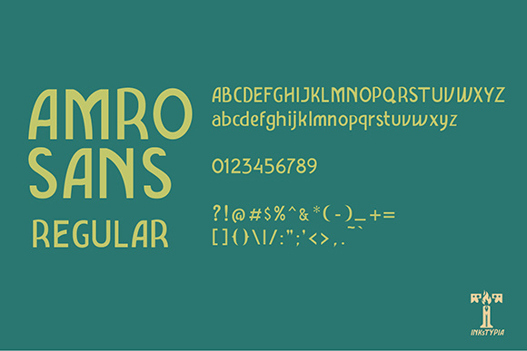 Amro Sans Family Font - Preview 4