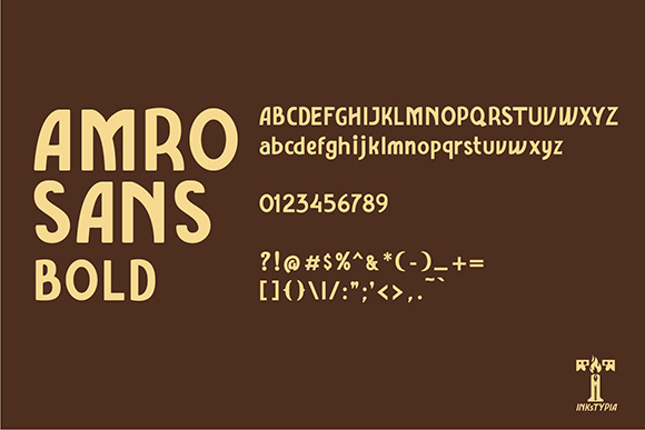 Amro Sans Family Font - Preview 6