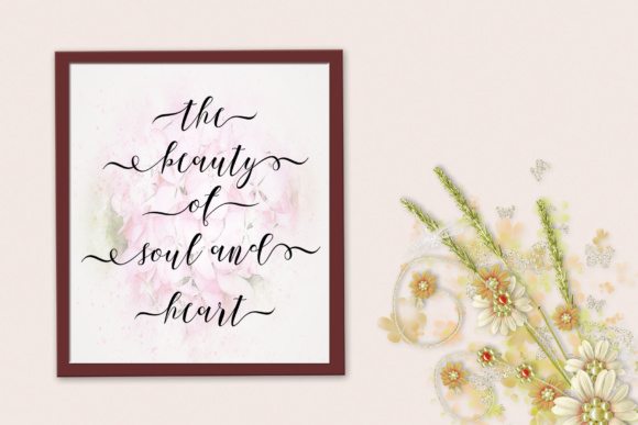Anthena Script Font - Preview 2