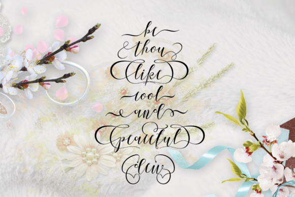 Anthena Script Font - Preview 6