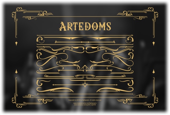 Artedoms Font - Preview 3