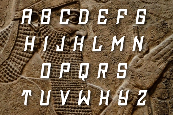 Assyrian Font - Preview 1