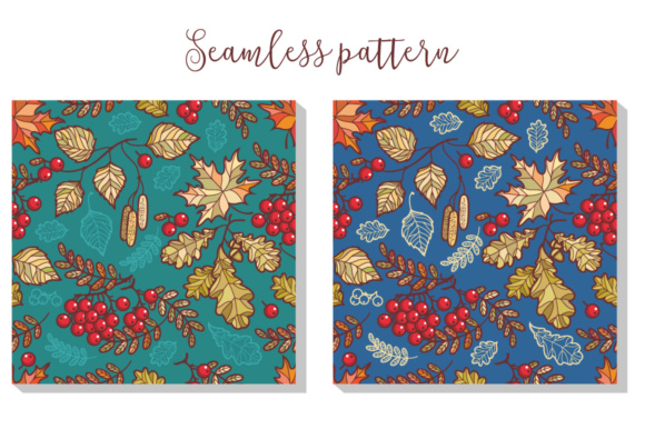 Autumn. Fall Leaf. Seamless Pattern Graphic by zoyali · Creative Fabrica