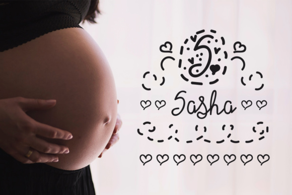 Baby Monogram Font - Preview 3