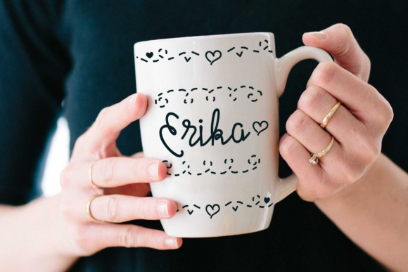 Baby Monogram Font - Preview 4