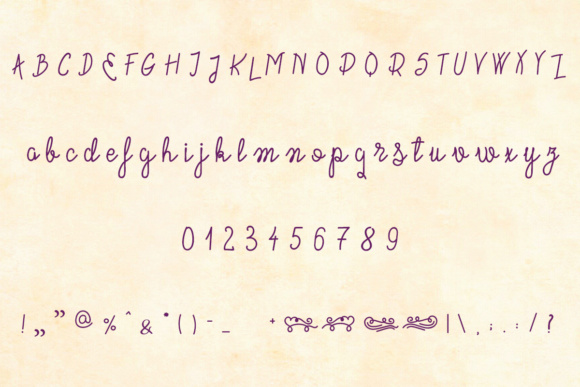 Baby Monogram Font - Preview 6