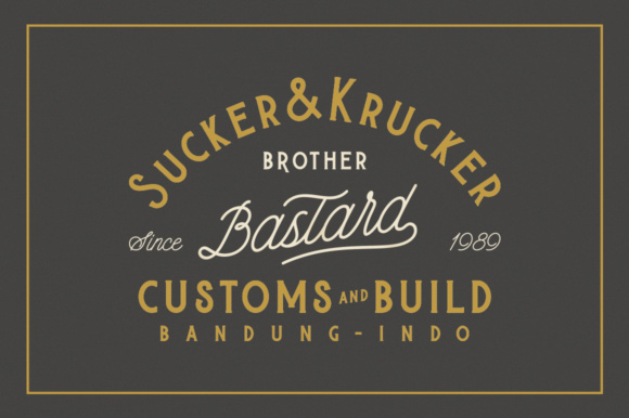 Badhorse Font - Preview 4