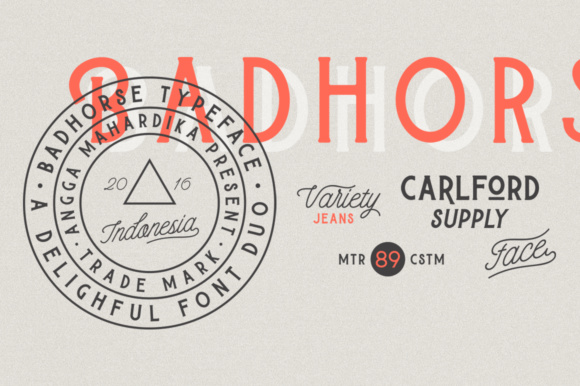 Badhorse Font - Preview 6