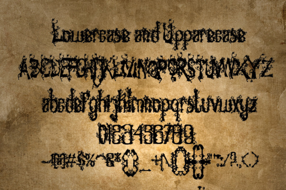 Black Widow Font - Preview 2