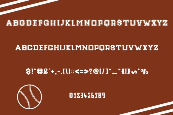Bold Ball Font - Preview 2