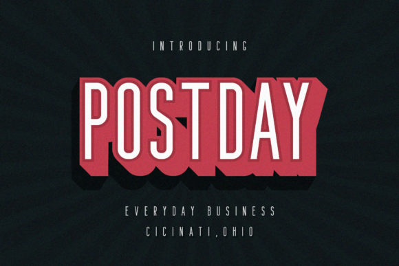Bondie Font - Preview 1