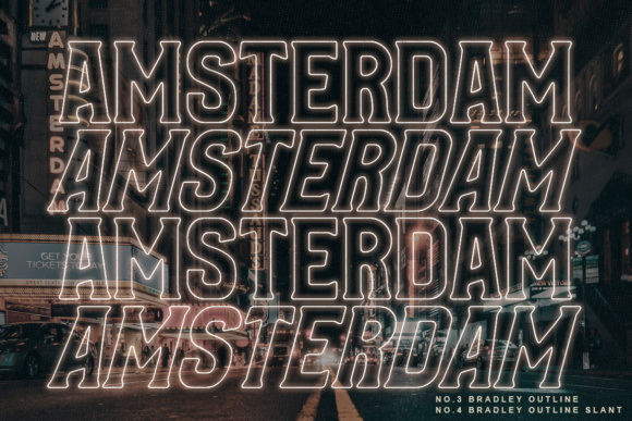 Bradley Family Font - Preview 3