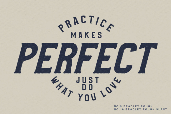 Bradley Family Font - Preview 6