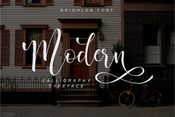 Brighlon Font PNG with transparent background - Preview 1