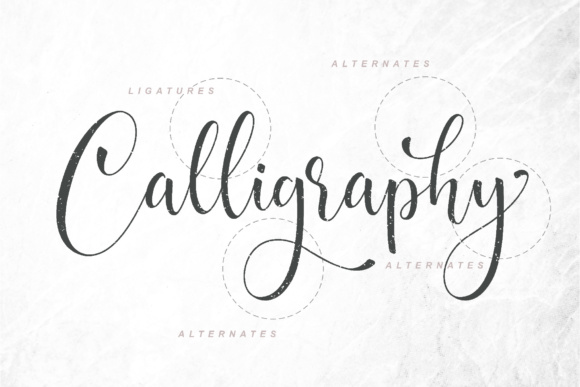 Brighlon Font PNG with transparent background - Preview 3