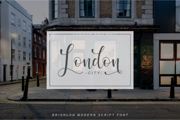 Brighlon Font PNG with transparent background - Preview 5