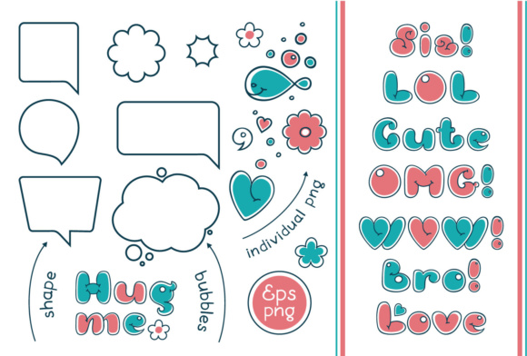 Bubble Double Duo Font - Preview 2