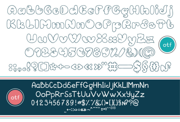 Bubble Double Duo Font - Preview 4