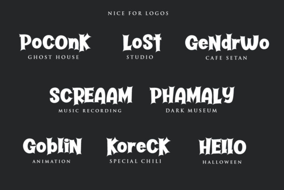 Butter Haunted Font - Preview 4