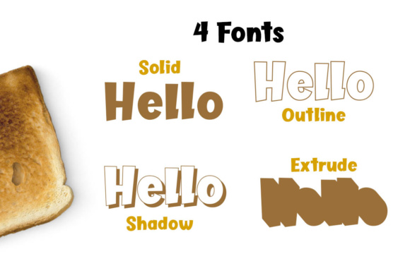 Butter Layer Font - Preview 1